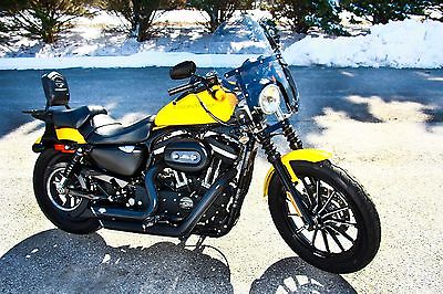 Harley-Davidson : Sportster 2011 harley davidson 883 iron w 1200 screamin eagle conversion yellow zera