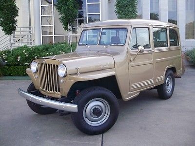 Willys : Overland 2-door Restored, 4x4, 3-Speed