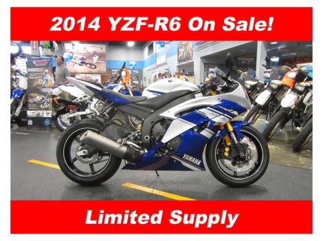 2014 Yamaha YZF-R6 Two-tone