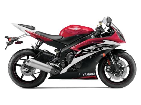 2014 Yamaha YZF-R6 Rapid Red/White