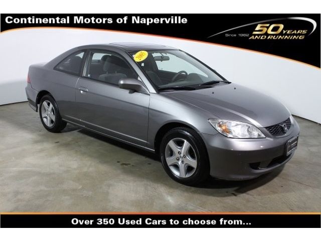 Honda : Civic EX EX Coupe 1.7L CD 6 Speakers AM/FM radio Air Conditioning Rear window defroster
