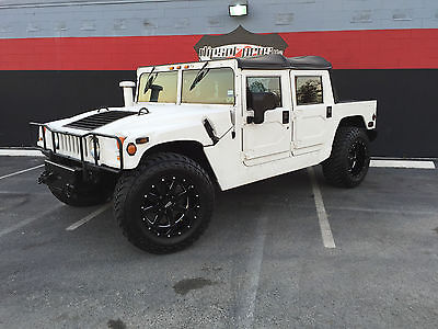 Hummer : H1 Custom 1999 hummer h 1 sut kevlar line x coated custom turbo diesel