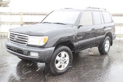 Toyota : Land Cruiser 4WD 2003 toyota land cruiser 4 wd repairable salvage wrecked damaged fixable save