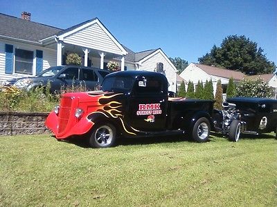 Ford : Other Flames 1937 ford pickup hot rod truck