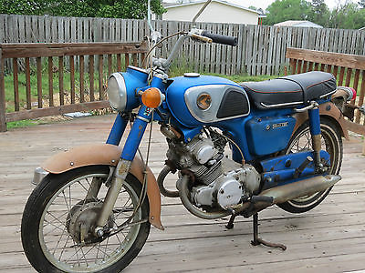 Honda : CB 1968 honda cd 175 cd 175 cb vintage motorcycle old 68 old project one owner
