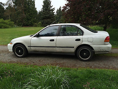 Honda : Civic LX Sedan 4-Door 1996 honda civic lx sedan 4 door 1.6 l washington state 98239