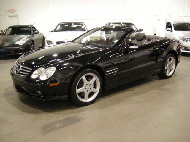 Mercedes-Benz : SL-Class 2dr Roadster 2003 sl 500 sport pkg pano roof carfax certified excellent condition florida