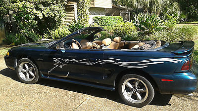 Ford : Mustang GT Mustang GT Convertible - 1997, Dark Forest Green, 4.6L V-8, Auto, $4,000 OBO