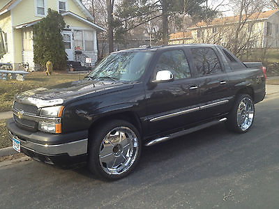 Chevrolet : Avalanche Ls 2005 chevrolet avalanche black fully loaded 26 rims tow live video 4 x 4