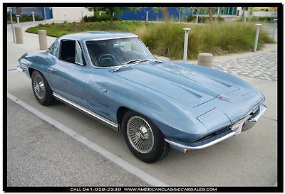 Chevrolet : Corvette Air Coupe Mueum Quality 1964 Corvette Air Conditioned Power Steering, Brakes 327 Matching#