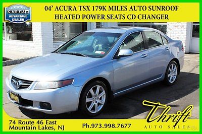 Acura : TSX Base Sedan 4-Door 2004 used 2.4 l i 4 16 v automatic front wheel drive sedan premium