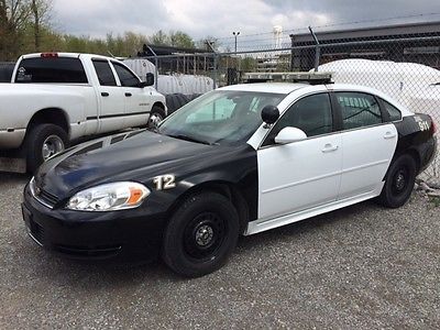 Chevrolet : Impala Police Cruiser 2011 chevrolet impala police cruiser fully loaded and ready for service