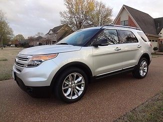 Ford : Explorer XLT w/Leather ARKANSAS 1OWNER, NONSMOKER, LEATHER, SYNC, REAR CAMERA, 3RD SEAT, PERFECT CARFAX