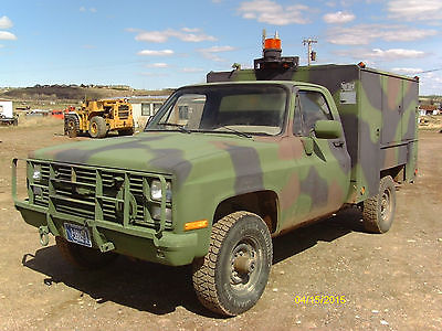 Chevrolet : Other Pickups 2 door Military M1028 Truck 1-1/4  4x4 Chevrolet CUCV Service Body Welder / Generator