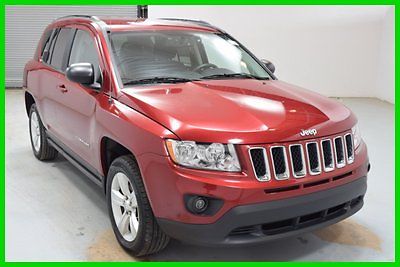Jeep : Compass Sport 4x4 2.4L 4 Cyl SUV Roof racks Bluetooth AUX FINANCING AVAILABLE!! 82k Miles Used 2013 Jeep Compass Sport 4WD SUV 17