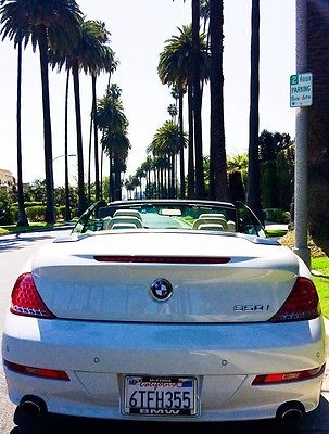 BMW : 6-Series 650 ci 2008 bmw 650 ci convertible w 2 yr old top tire plan 1 owner 4 new tires