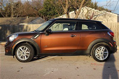 Mini : Cooper AWD 2dr S ALL4 AWD 2dr S ALL4 MINI Paceman Low Miles Coupe Automatic Gasoline 1.6L 4 Cyl BRILL