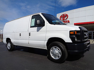 Ford : E-Series Van E-150 Cargo Van 4.6L V8 White Paint 2012 e 150 cargo van 4.6 l v 8 white 46 k miles e series e 150 work van video