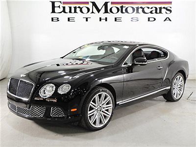 Bentley : Continental GT 2dr Coupe bentley continental gt speed 14 beluga black 2 door coupe used bently new 12 two