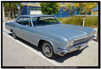 Chevrolet : Caprice 1966 chevrolet caprice 396 big block matching s excellent shape florida native