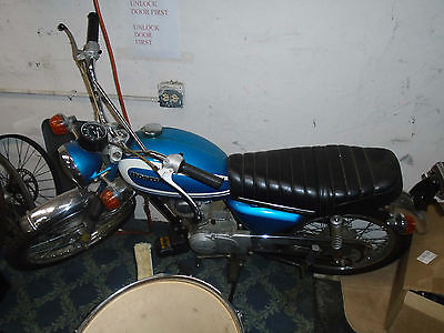 Honda : CL Vintage 1972 Honda CL100S Motorcycle  586 Original Miles!!!!!!  Street Legal!!!!