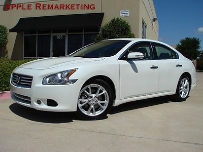 Nissan : Maxima 3.5 SV 2014 maxima sv 45 pics factory warranty texas we finance