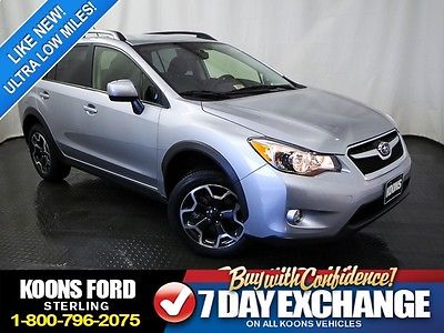 Subaru : XV Crossteck Premium AWD 5-Speed Manual Practically New~One-Owner~1k Miles~Non-Smoker~Clean Carfax~Awesome Deal!