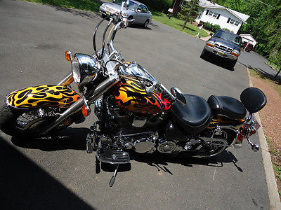 Yamaha : Other custom paint, $4000s of aftermarket chrome, vance and hines exhaust, carb jetted