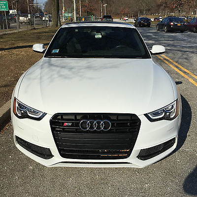 Audi : S5 Premium Plus Coupe 2-Door White / Black * 9,400 miles * 21 Month Lease Assumption $804 plus tax