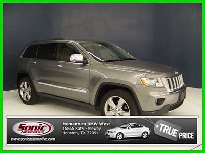 Jeep : Grand Cherokee Overland 4WD Navigation Camera Leather Roof 2012 overland 4 wd 4 dr used 5.7 l v 8 16 v automatic 4 x 4 suv