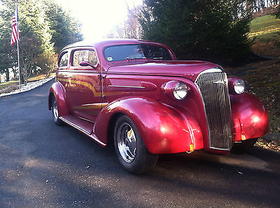 Chevrolet : Other Custom 1937 chevrolet 2 dr sedan custom street rod master deluxe