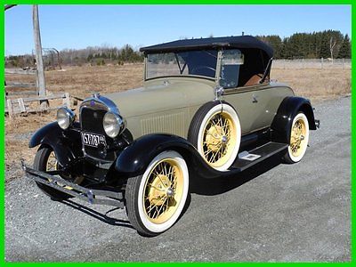 Ford : Model A 1928 ford model a roadster