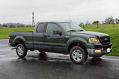 Ford : F-150 XLT Ford F150 Green 2004, Supercab, 6.5 foot bed, XLT, 4WD