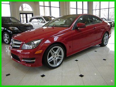 Mercedes-Benz : C-Class C350 4MATIC All Wheel Drive Coupe Certified 2013 c 350 4 matic all wheel drive coupe used certified 3.5 l v 6 24 v automatic awd