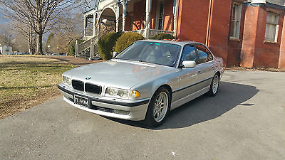 BMW : 7-Series SPORT 740 i sport silver on grey excellent condition