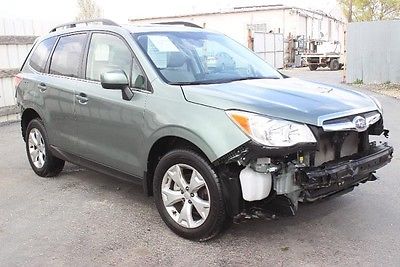 Subaru : Forester 2.5i Limited  2015 subaru forester 2.5 i limited repairable salvage wrecked damaged fixable
