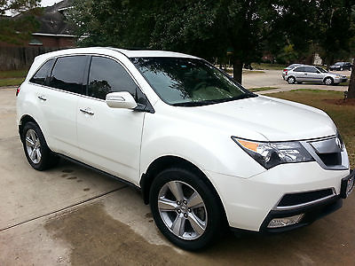 Acura : MDX TECHNOLOGY & ENTERTAINMENT PACKAGE 2010 acura mdx tech entertainment pkg extended warranty excellent condition