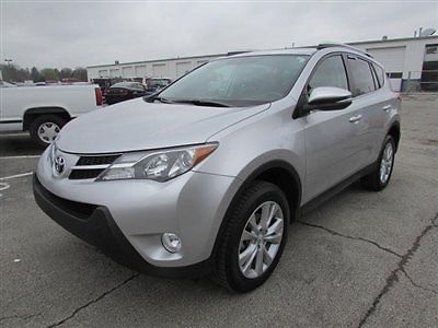 Toyota : RAV4 LIMITED LIMITED Low Miles 4 dr Automatic Gasoline 2.5L 4 Cyl SILVER