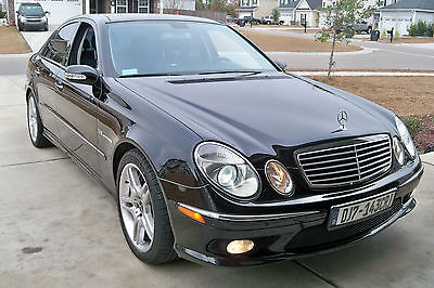 Mercedes-Benz : E-Class e55 AMG Very well maintained e55 AMG sedan!! black on black!! Brand new michelin tires