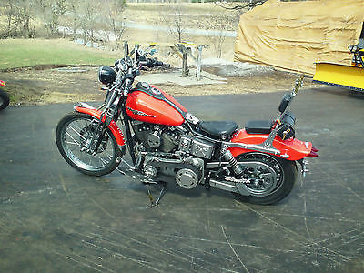 Harley-Davidson : Dyna 1995 harley davidson custom dyna w oem springer 1340 excellent bobber chopper