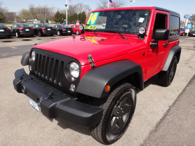 Jeep : Wrangler SPORT 18 328 miles manual trans are you ready to wheel
