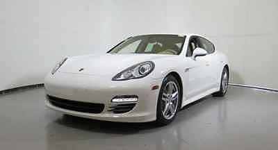 Porsche : Panamera BASE 2012 porsche panamera white certified pre owned mint condition clean carfax