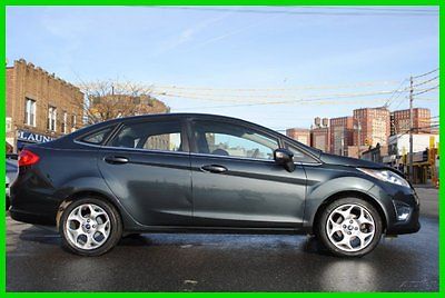 Ford : Fiesta SEL 301A 1.6 Autmatic Leather Heated Seats SYNC Repairable Rebuildable Salvage Wrecked Runs Drives EZ Project Needs Fix Low Mile