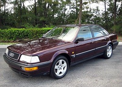 Audi : Other V8 Quattro 1990 audi v 8 quattro rare find early a 8 south florida