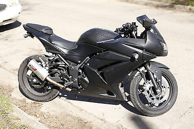Kawasaki : Ninja 2012 ninja 250 r matte black