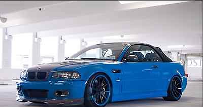 BMW : M3 convertible Supercharged e46 M3 with dozens of tasteful mods