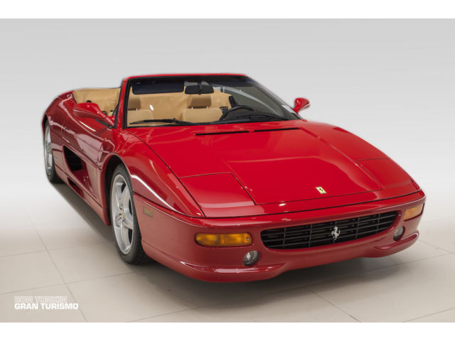 Ferrari : 355 Spider F1 1 owner full engine out service 10 2014 all books and keys