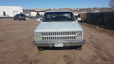 Chevrolet : Other Pickups Standard 1978 chevy truck with 454 must see