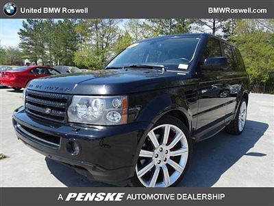 Land Rover : Range Rover Sport 4WD 4dr SC 4 wd 4 dr sc suv automatic gasoline 4.2 l 8 cyl black