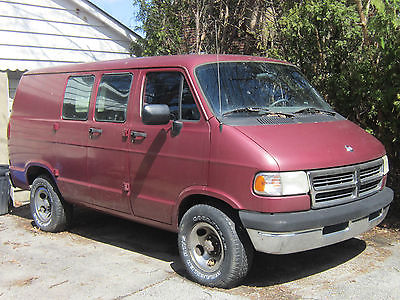 Dodge : Ram Van Base Extended Cargo Van 3-Door 1997 dodge ram 2500 van base extended cargo van 3 door 5.2 l 75 k orig miles